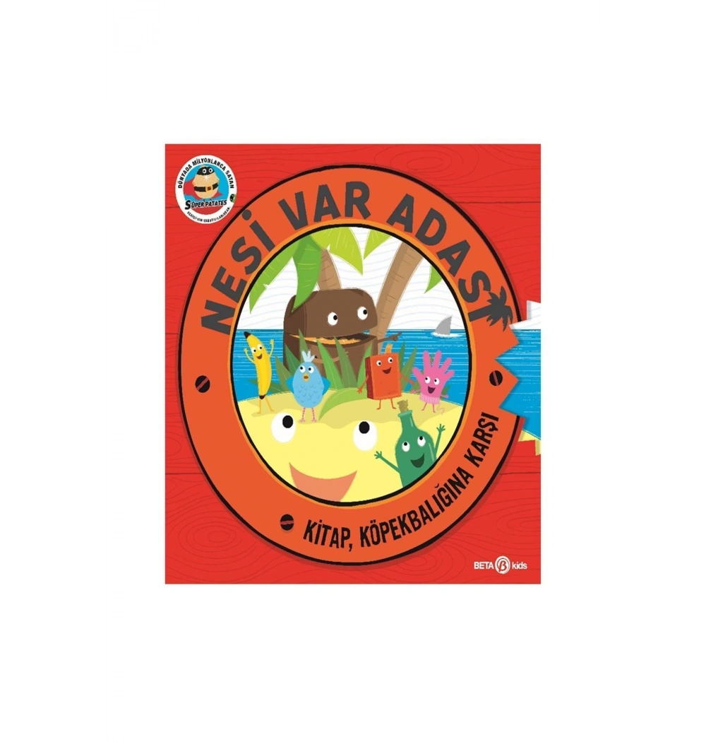 Nesi Var Adası Kitap Köpek Balığına Karşı Beta Kids