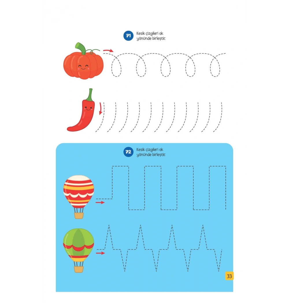 Okul Öncesi 100 Çizgi Niha Çocuk
