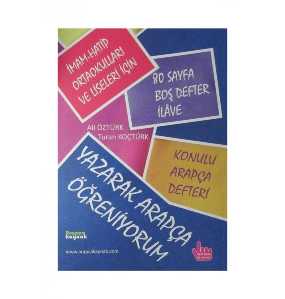 Yazarak Arapça Öğreniyorum İhl Ali Öztürk