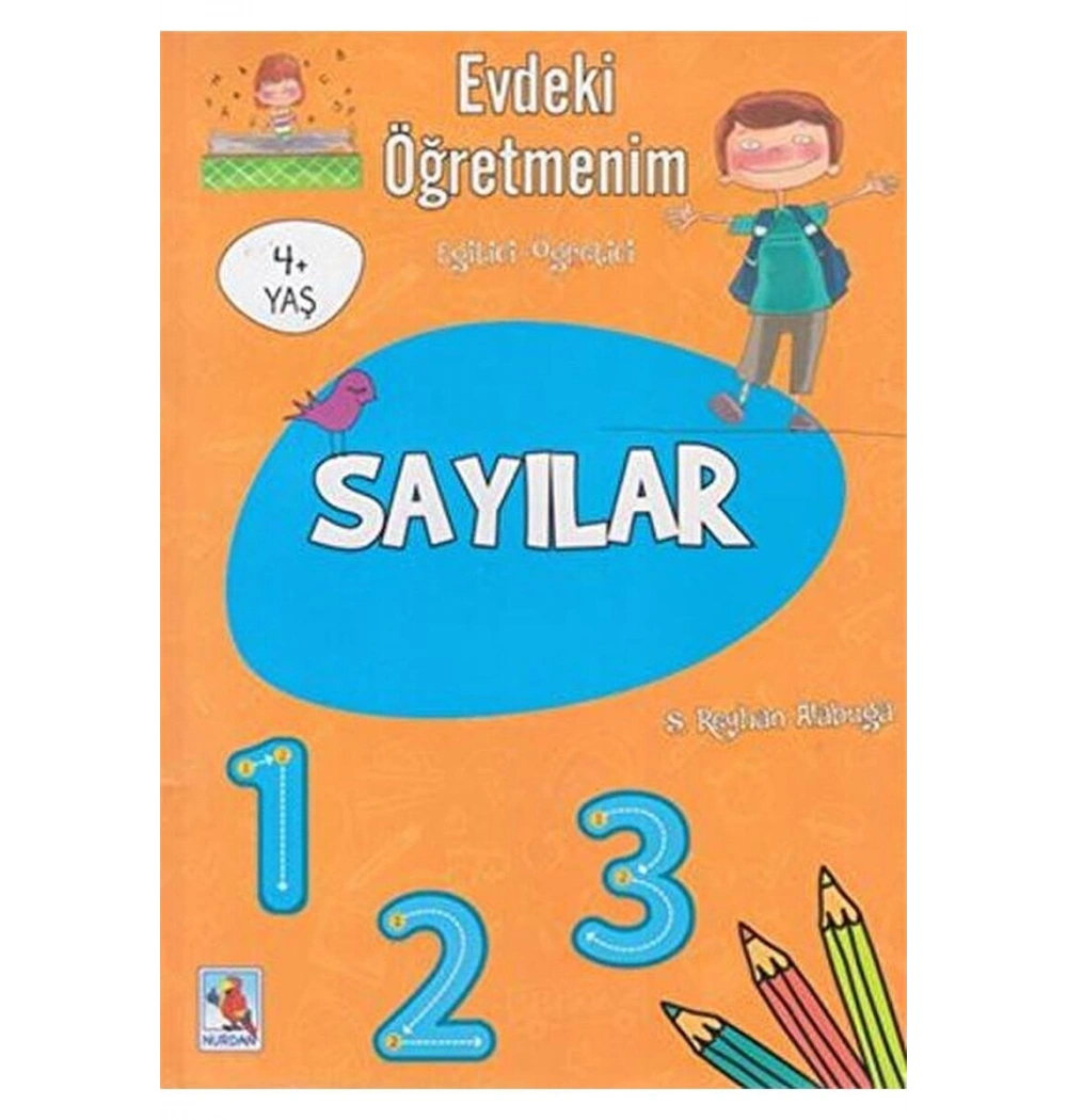 Evdeki Öğretmenim Sayılar 4+Yaş Nurdan Yayın