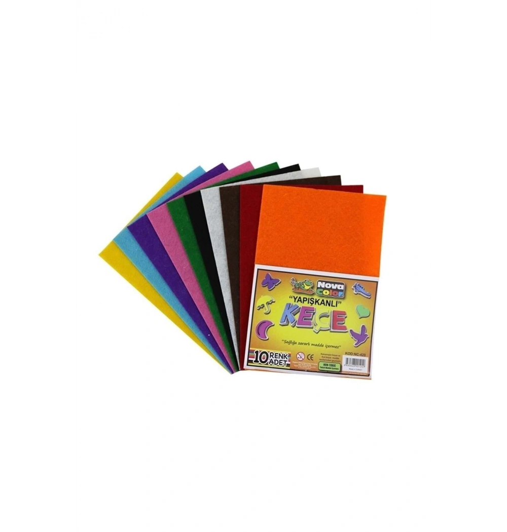 Nova Color 20X30 Yapışkanlı Keçe Nc-421
