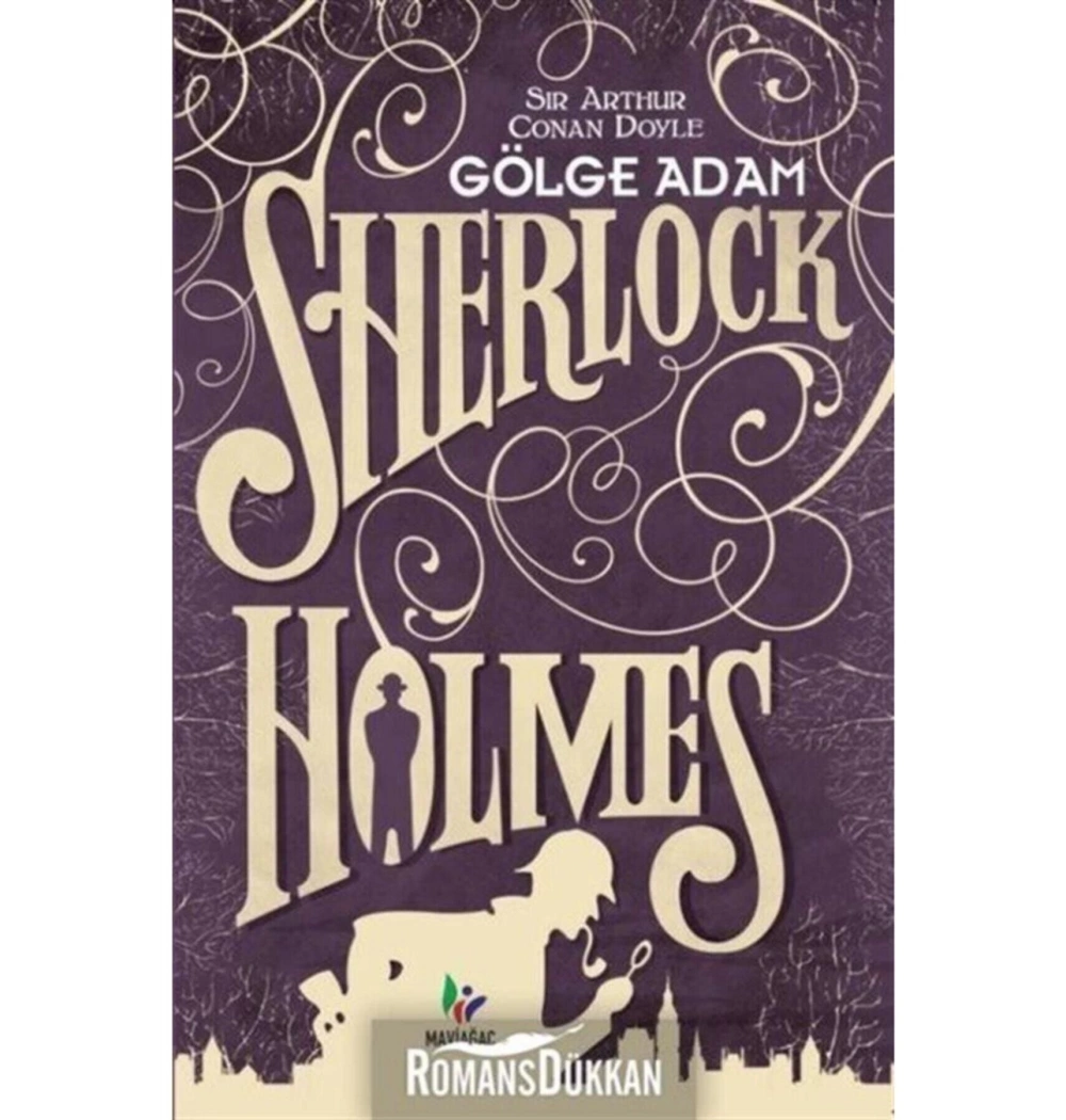 Sherlock Holmes Gölge Adam Mavi Ağaç