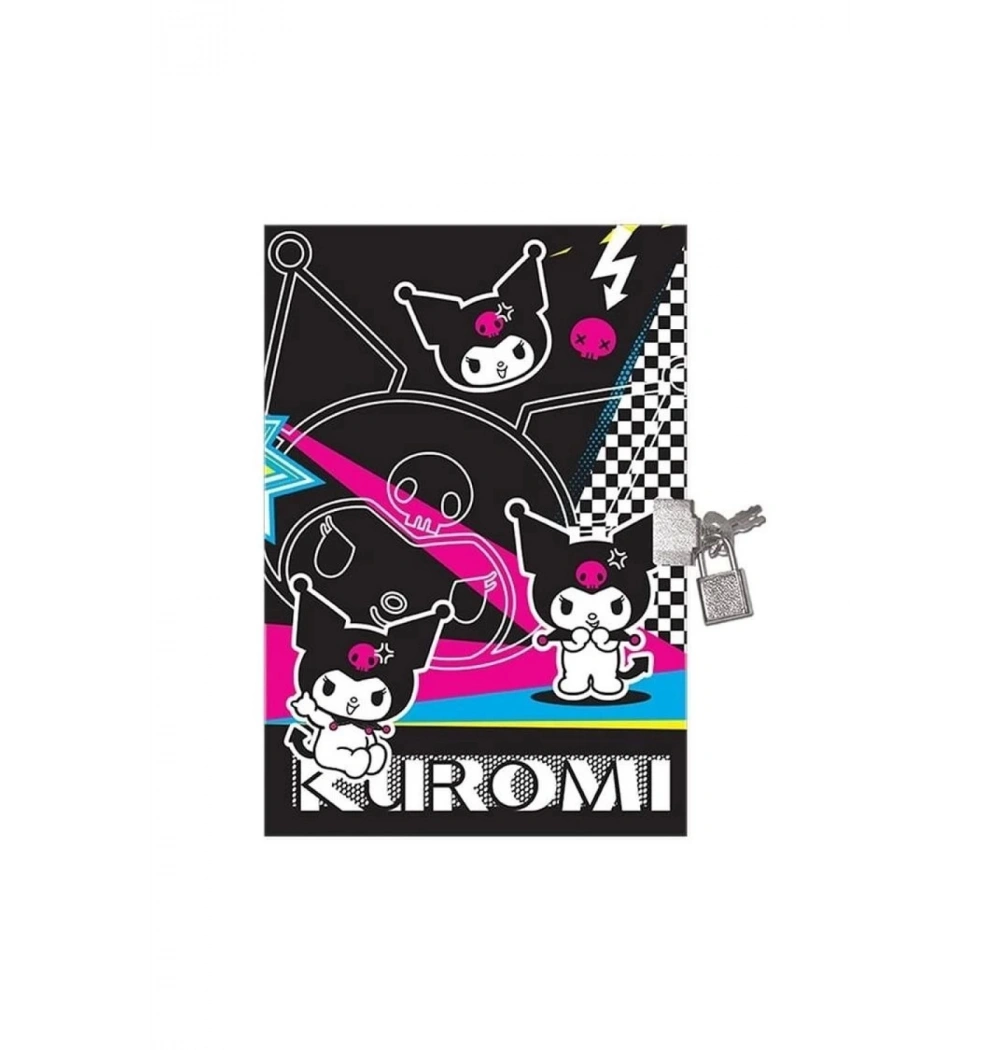 Keskin Color Kuromi 14*20 80 Yp.Kilitli Hatıra Defteri 310210-12