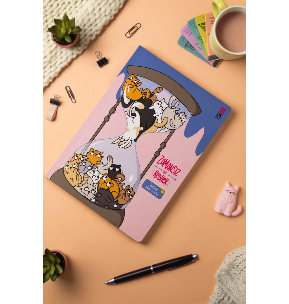 Thınkbook Zamansız Ajanda Haftalık Kum Saati