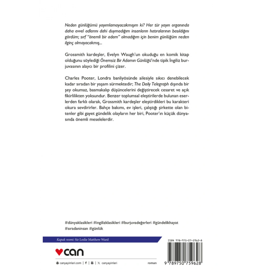 Önemsiz Bir Adamın Günlüğü Can Yayın