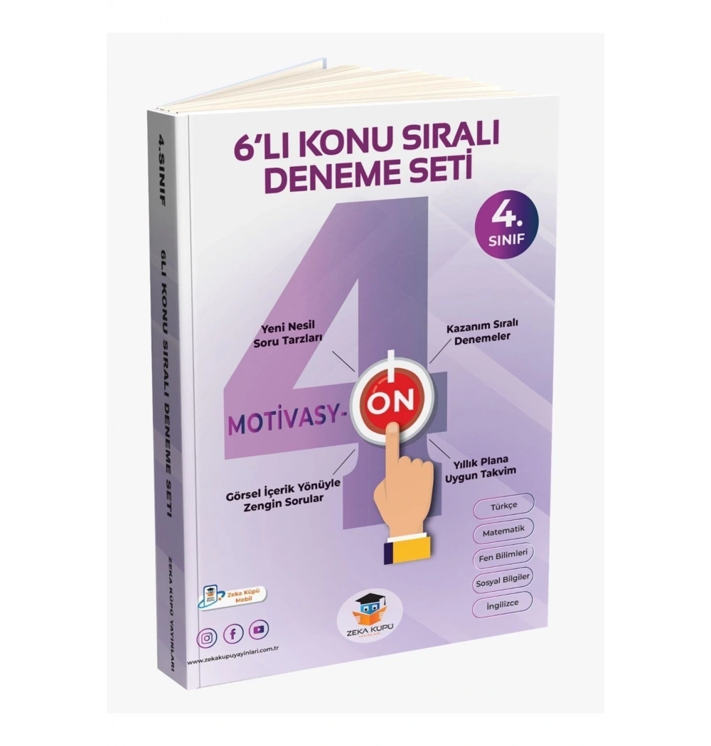 Zekaküpü 4.Sınıf 6 Lı Konu Sıralı Deneme Seti
