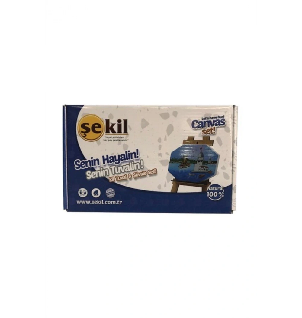 Şekil Kil Taş Tuval Set