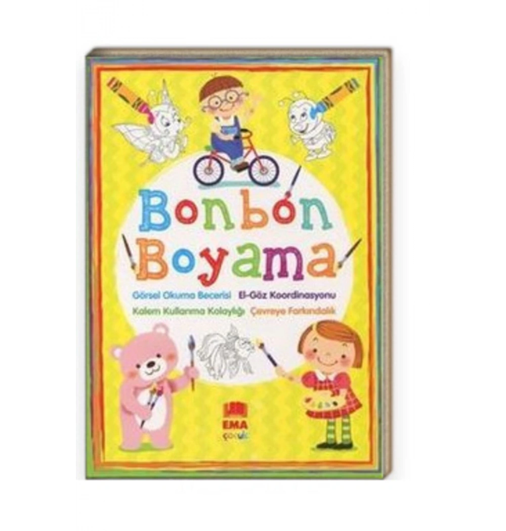 Bonbon Boyama  K013   Emaçocuk