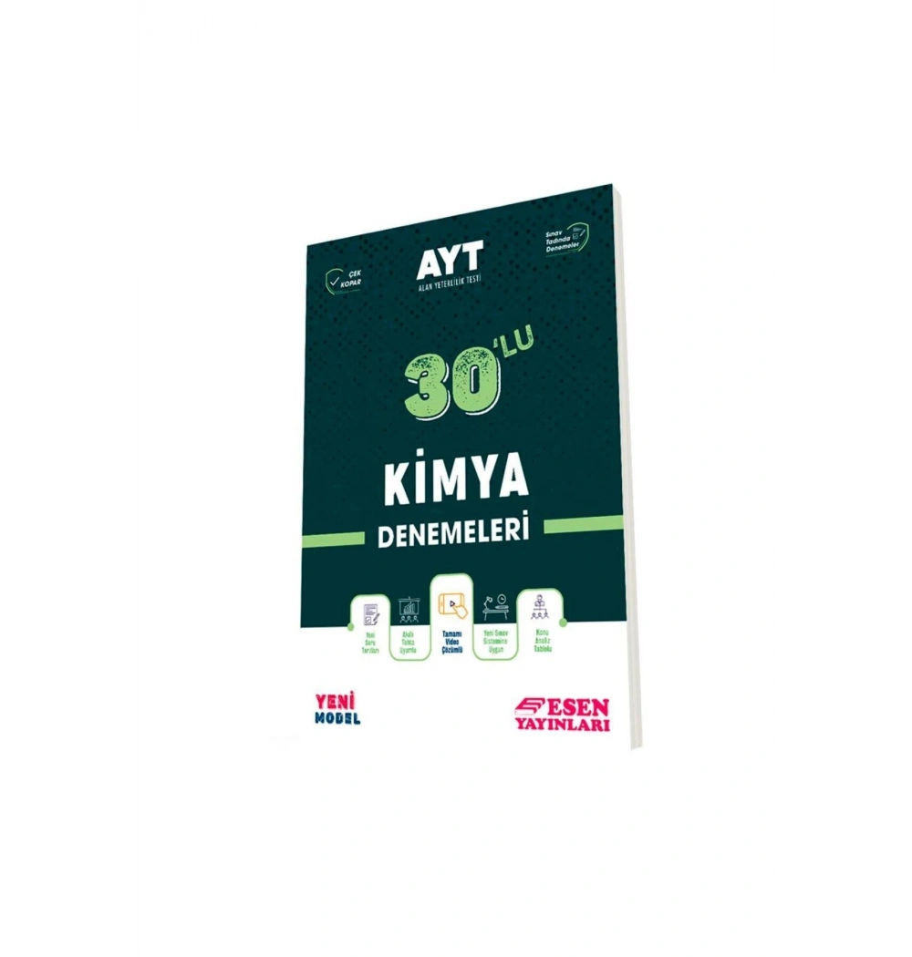 Esen Ayt Kimya 30 Deneme