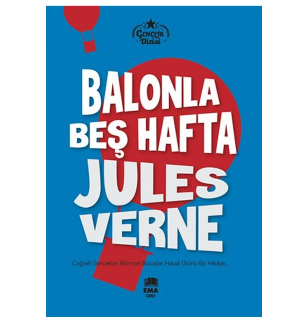 Balonla Beş Hafta Ema Kitap