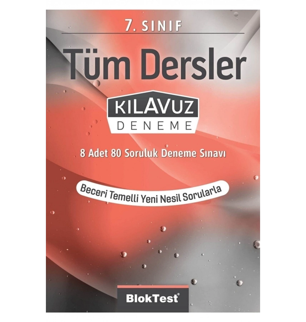 Bloktest 7.Sınıf Tüm Dersler Kılavuz Deneme