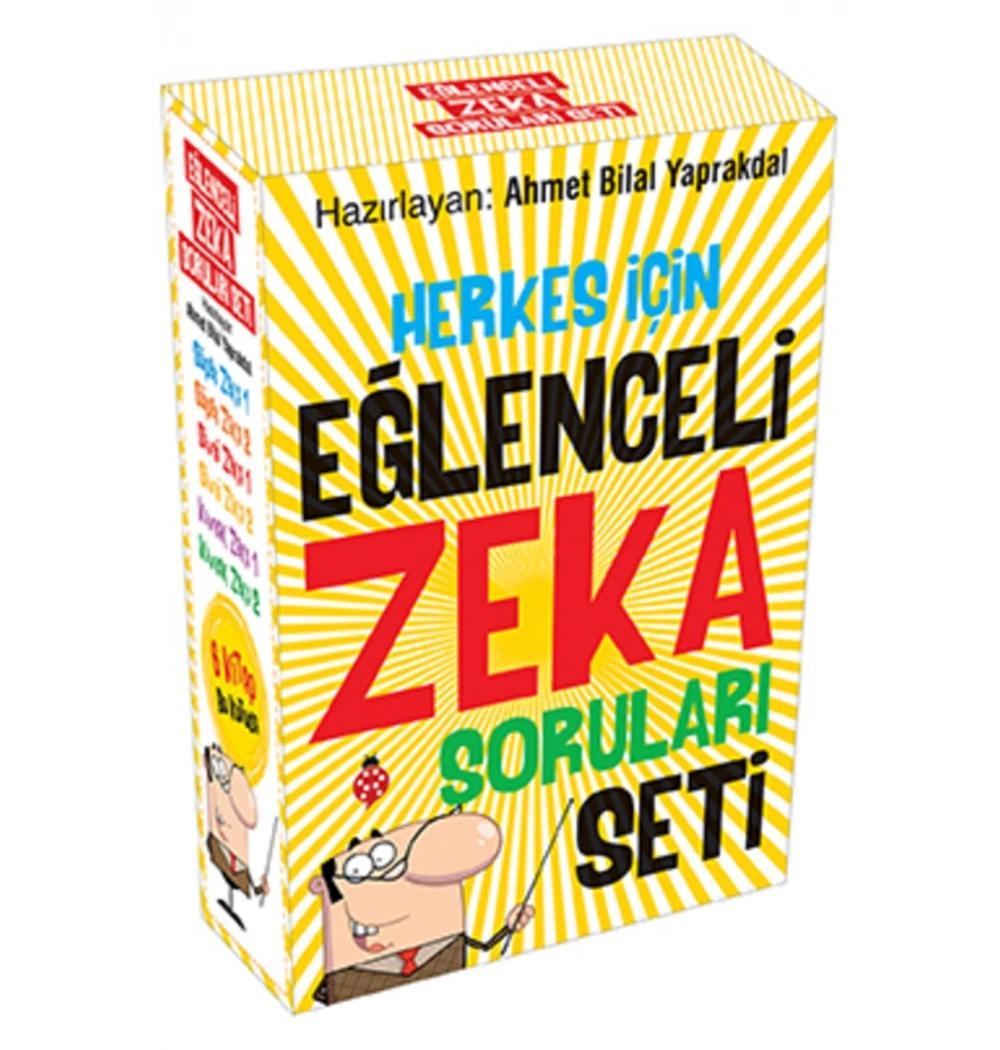 Herkes İçin Eğlenceli Zeka Soruları Seti 6 Kitap Uğurböceği