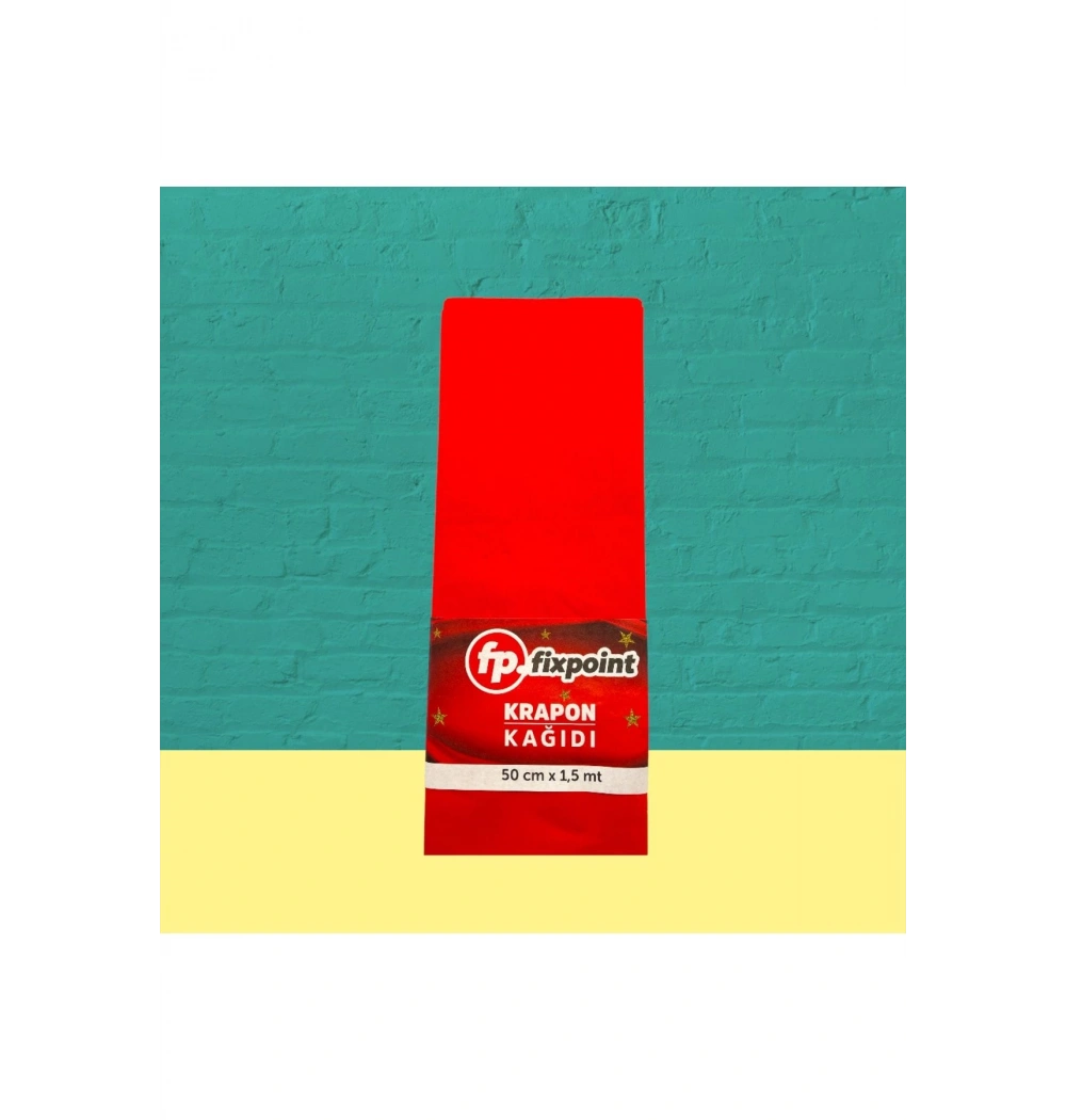 Fıx Poınt Krapon Kağıdı Kırmızı P-1077