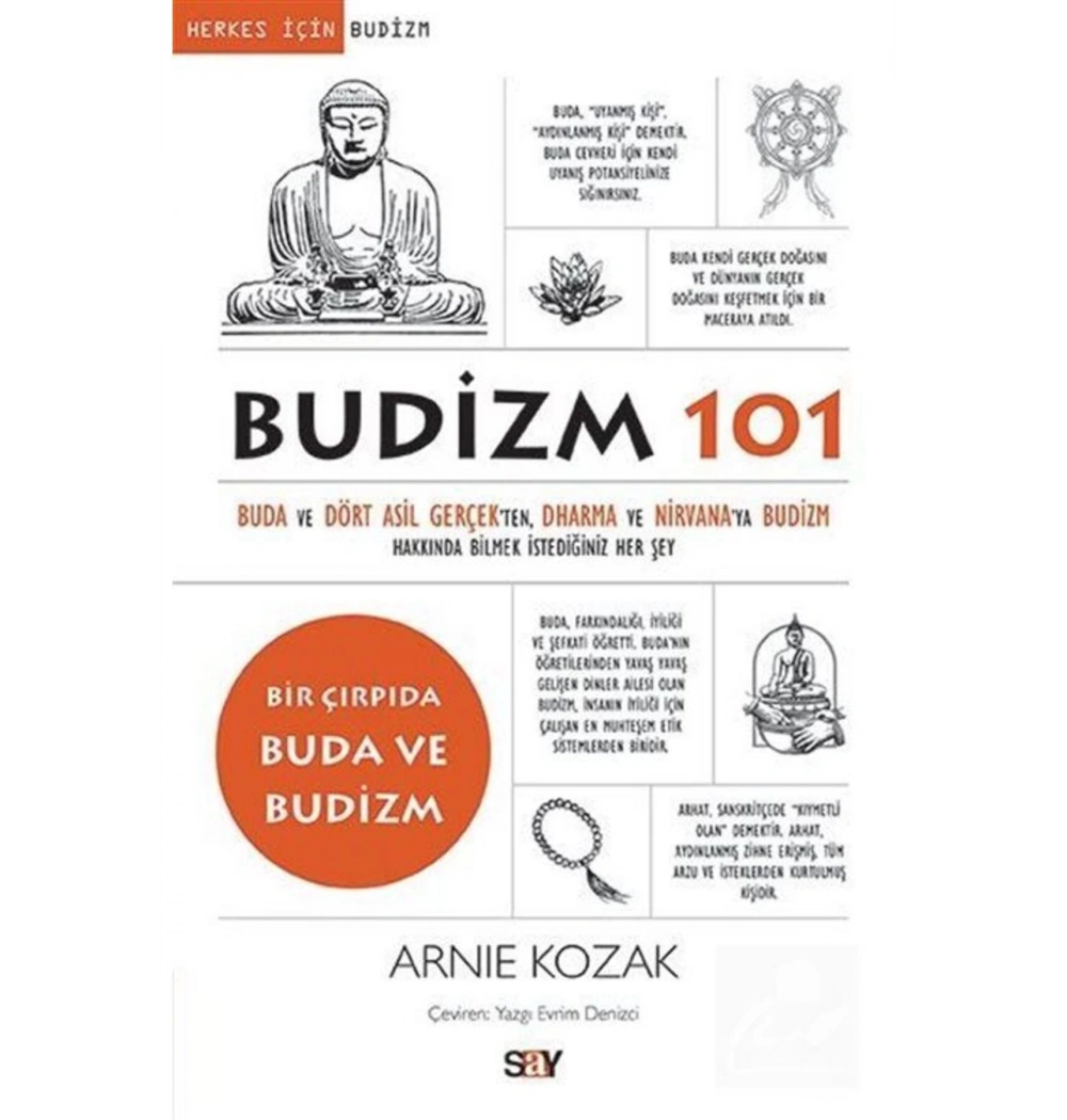 Herkes İçin 101 Budizm Arnıe Kozak  Say Yayın
