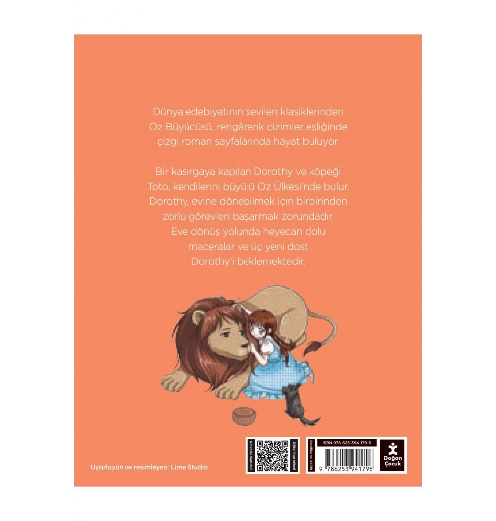 Oz Büyücüsü Çizgi Roman  Doğan Çocuk