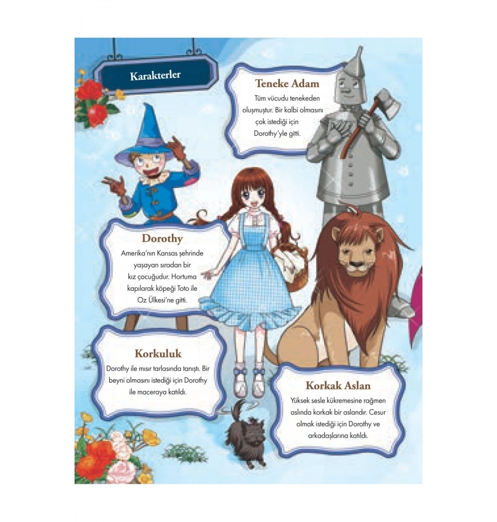 Oz Büyücüsü Çizgi Roman  Doğan Çocuk
