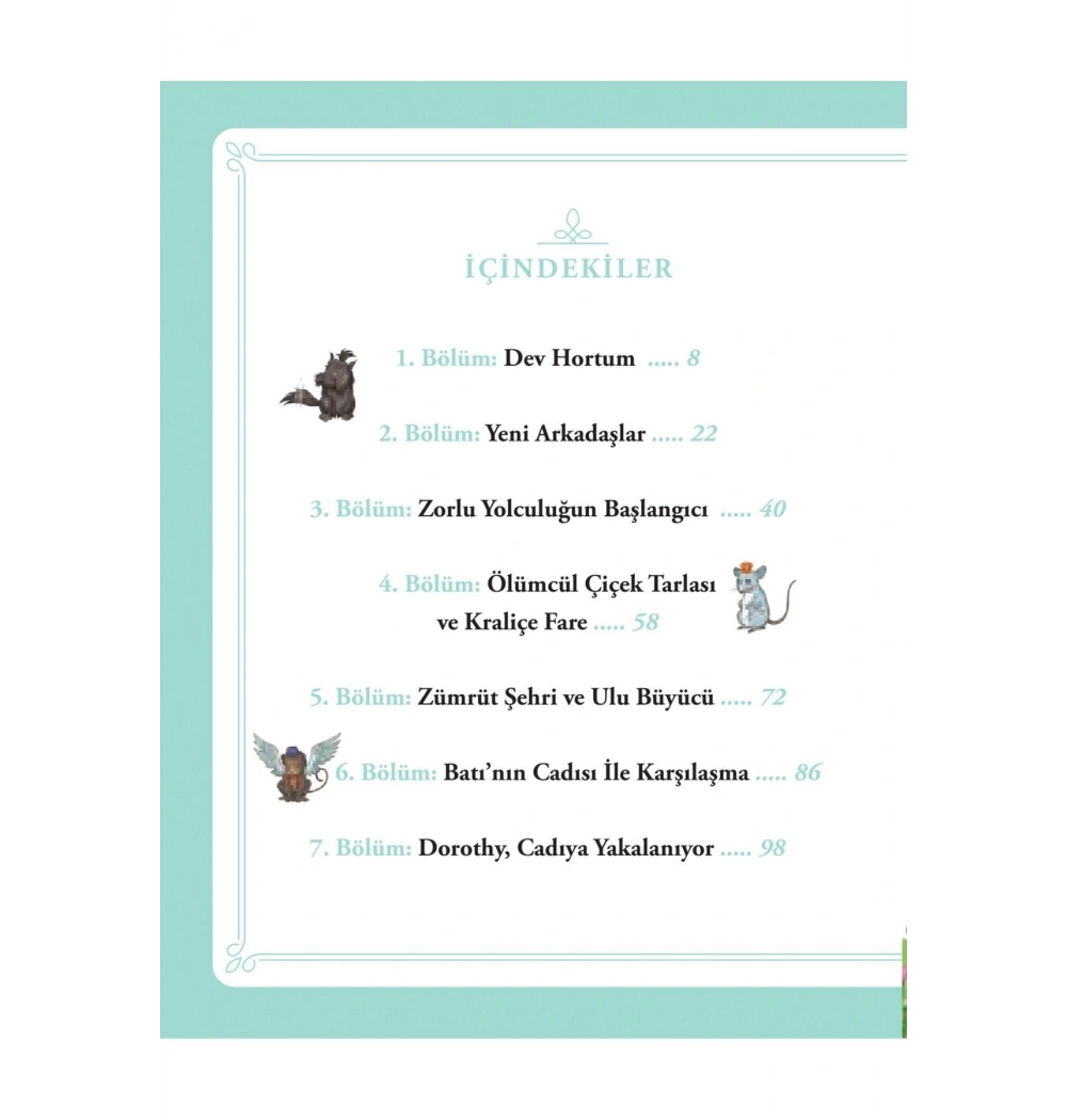 Oz Büyücüsü Çizgi Roman  Doğan Çocuk