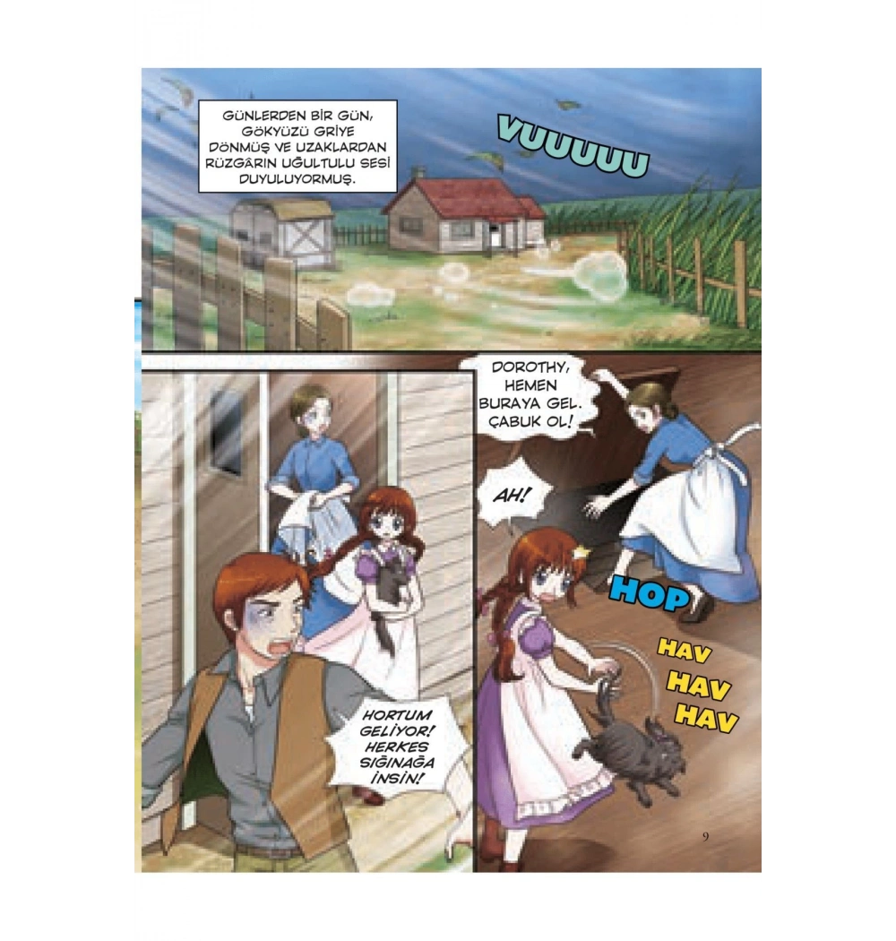 Oz Büyücüsü Çizgi Roman  Doğan Çocuk