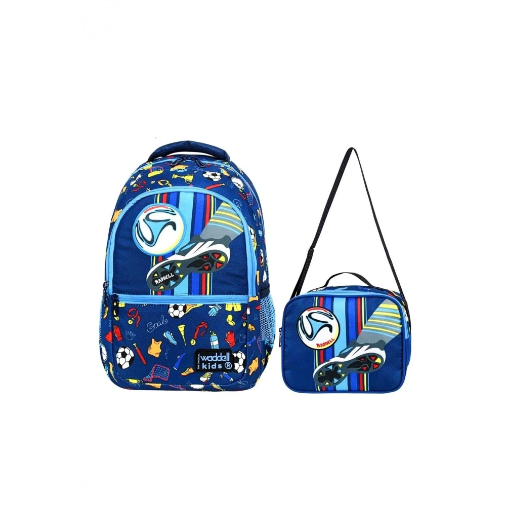 Lux İlkokul Çantası Desenli Futbol 24203 Özkara Çanta