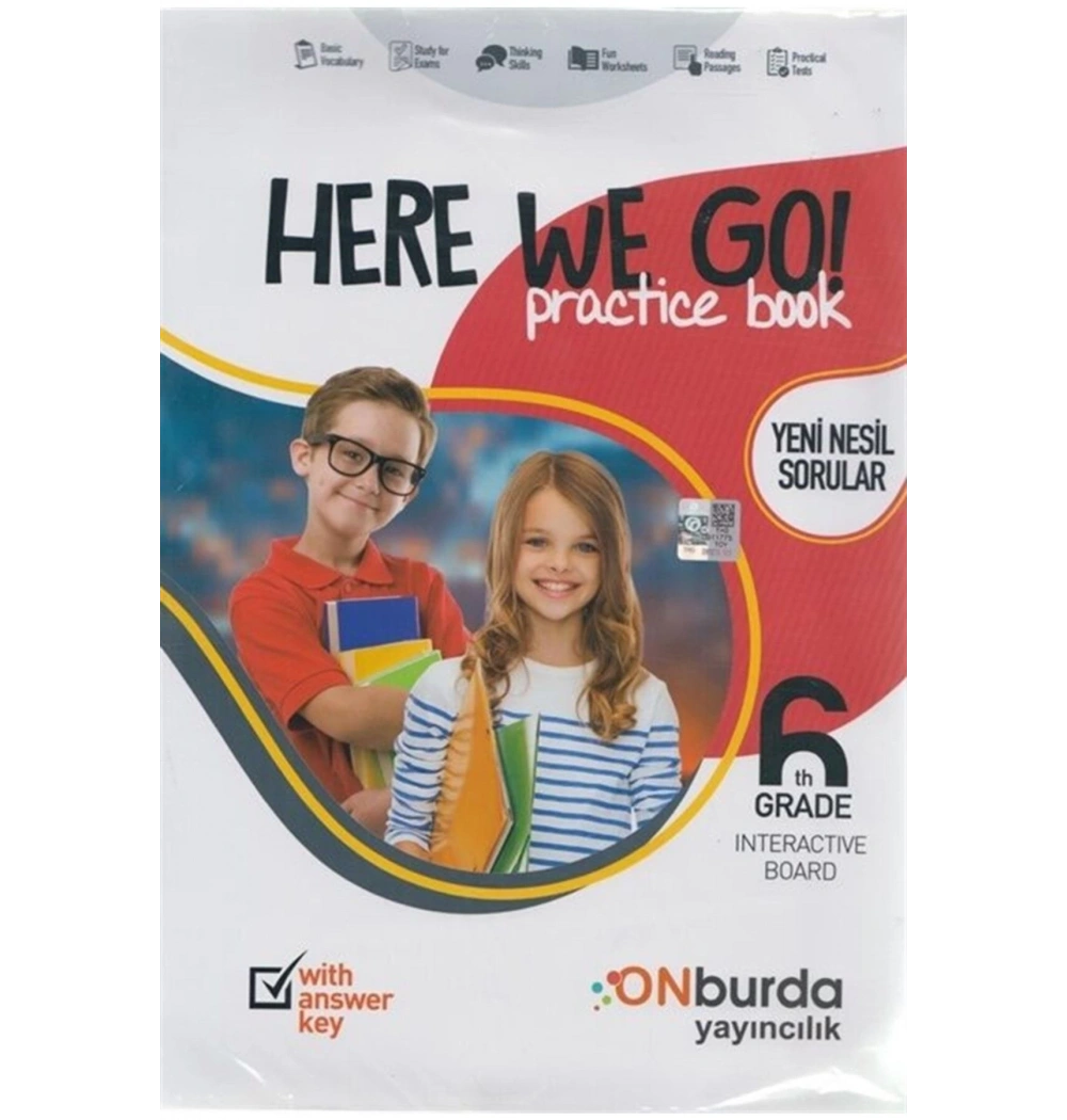 Onburda 6.Sınıf İngilizce Here We Go Practite Book