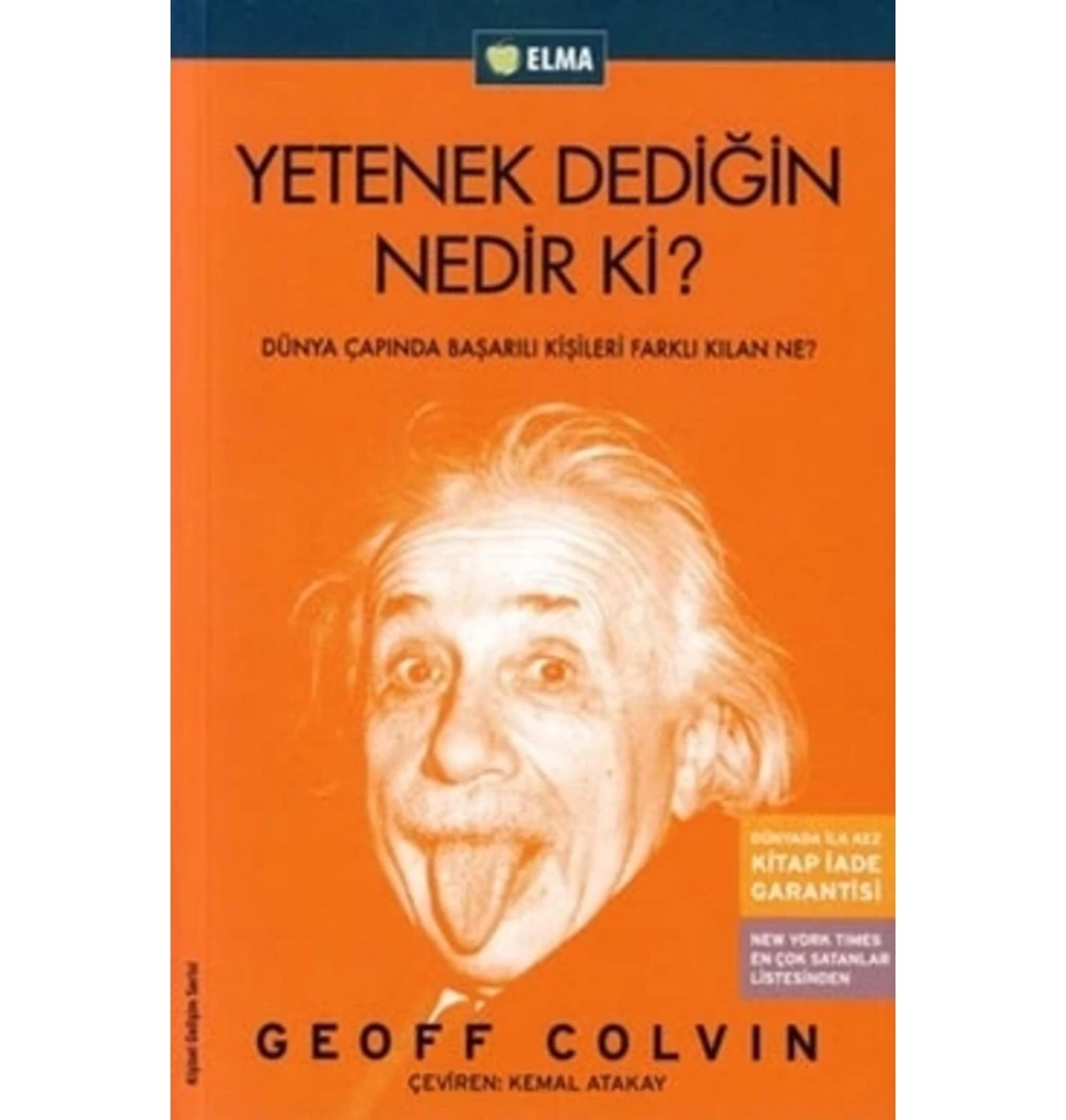 Yetenek Dediğin Nedir Ki ? Geoff Colvın Elma
