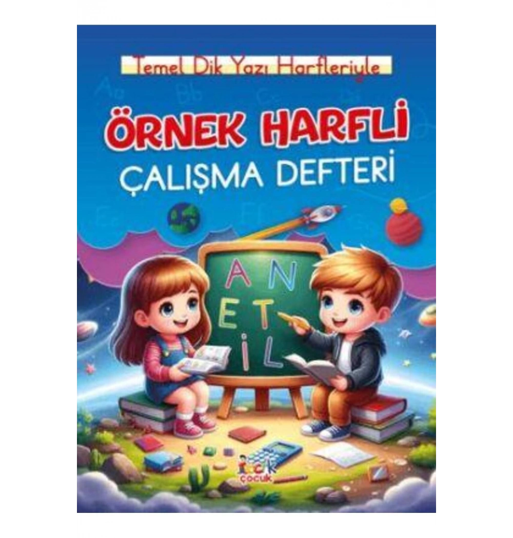 Örnek Harfli Çalışma Defteri A4 Bıcırık Yayın