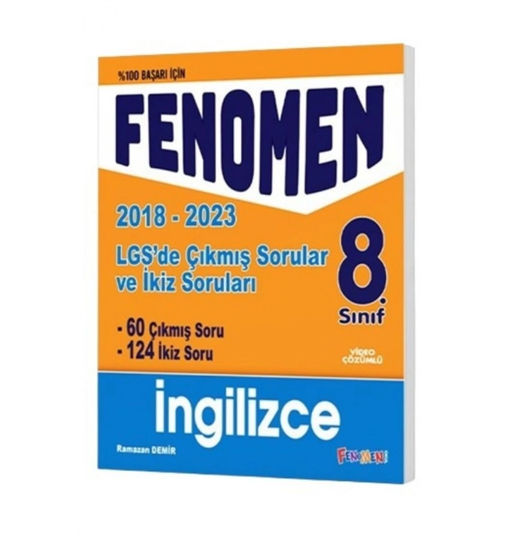 Fenomen 8.Sınıf İngilizce 2018-2024 Lgs Çıkmış Sorular