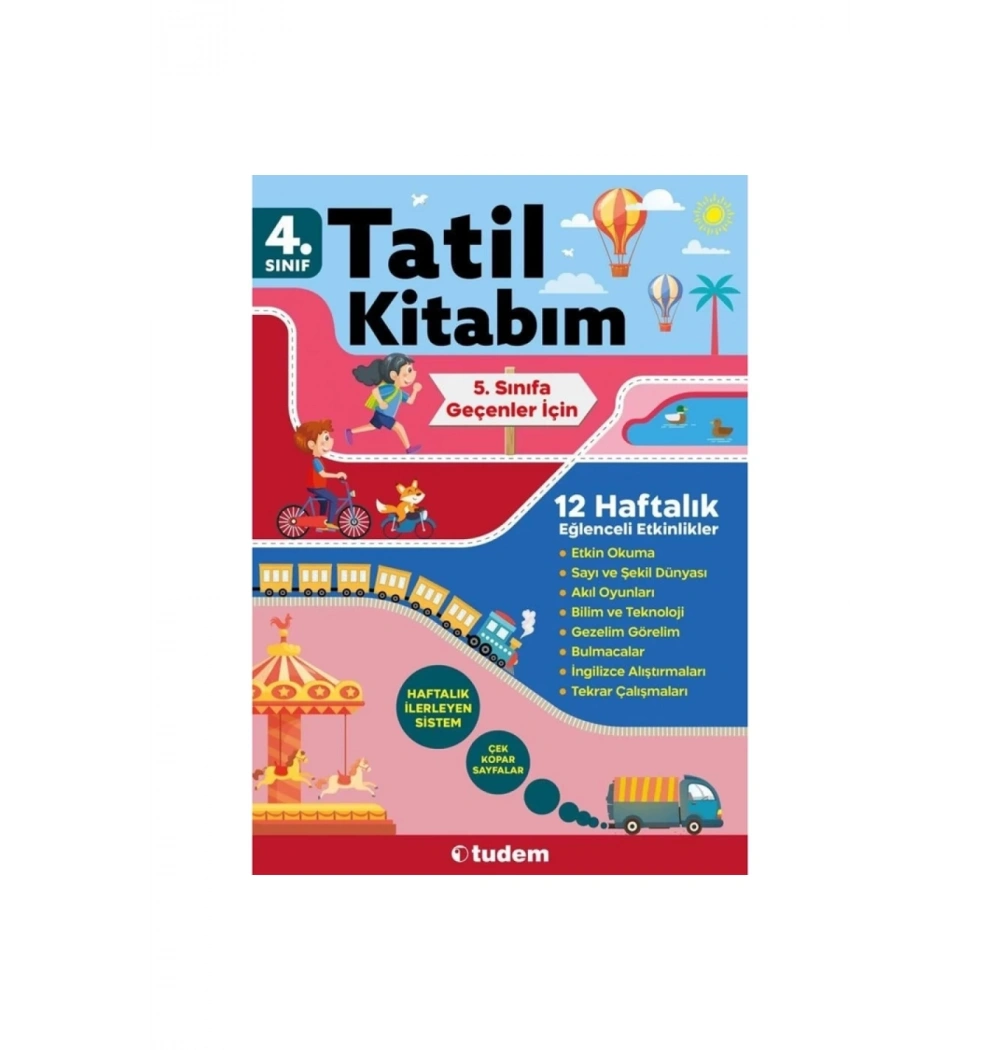 Tudem 4.Sınıf Tatil Kitabım 5.Sınıfa Geçenler İçin