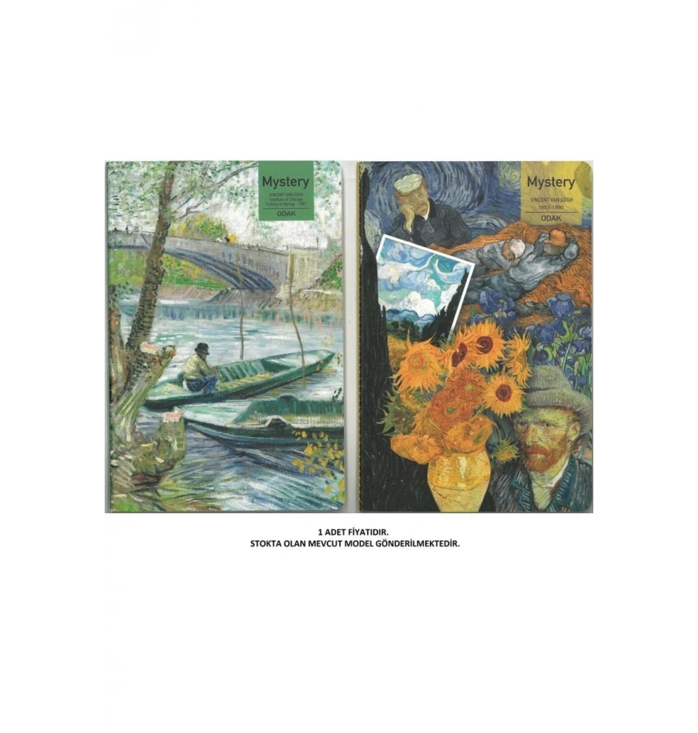Odak Mystery 16X24 56 Yp Noktalı Defter
