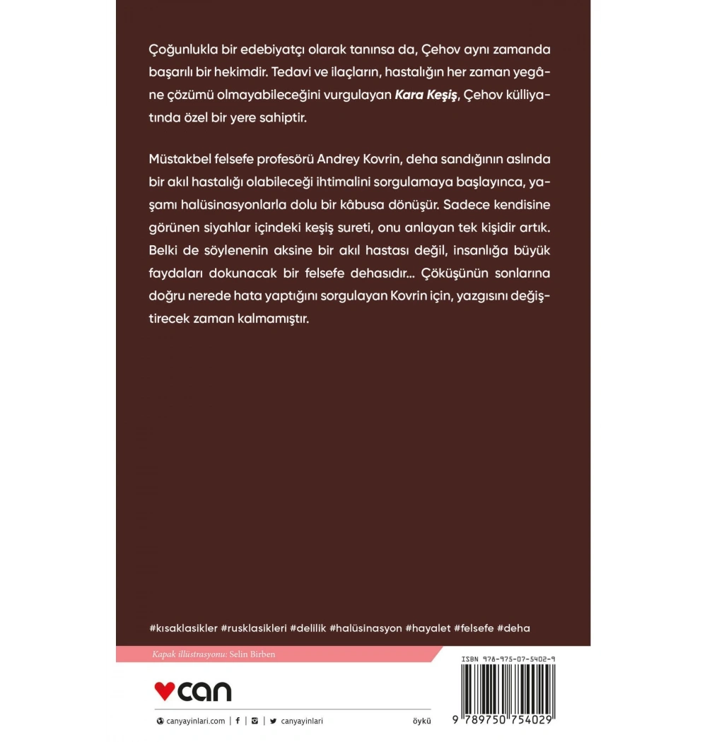 Kara Keşiş Anton Çehov Can Yayını