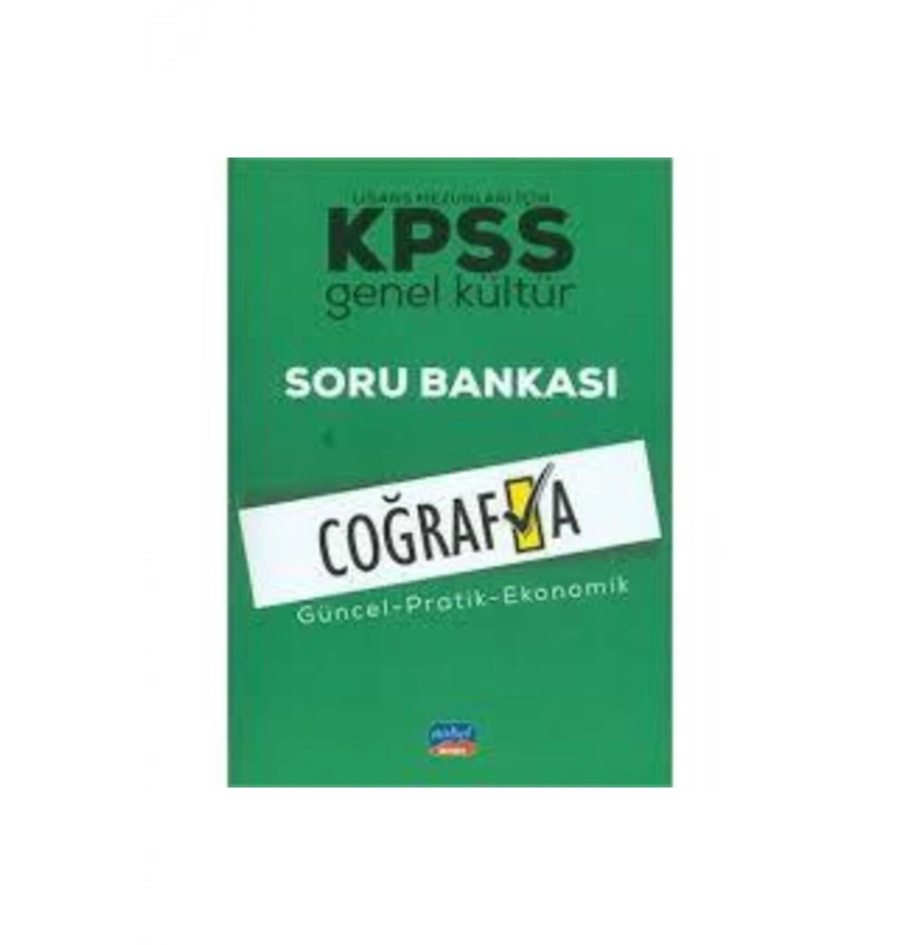Nobel Kpss Gk Coğrafya Soru Bankası 2019