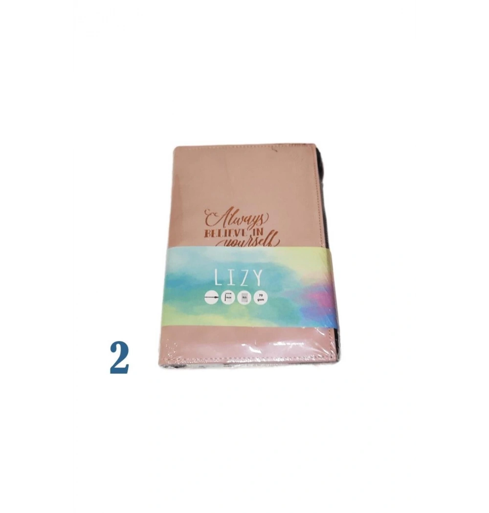 Liz Defter Velur Desen Fermuarlı Velfrd