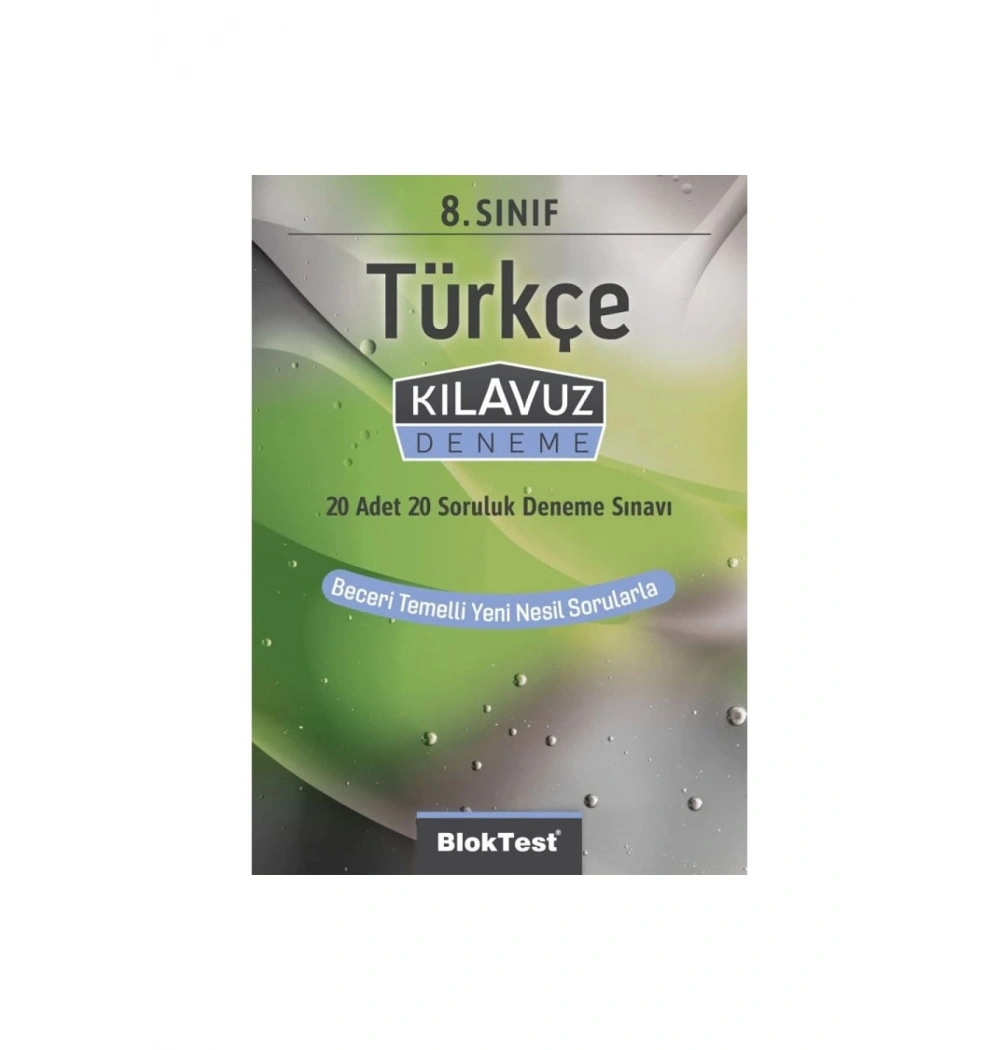Bloktest 8.Sınıf Türkçe 20 Kılavuz Deneme