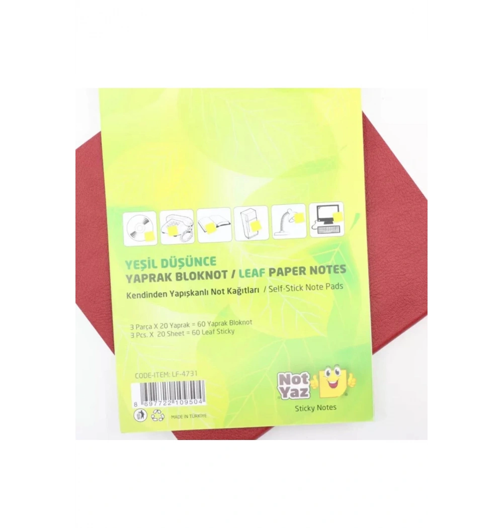 Yapraklar Not Kağıdı Lf-4731  Notyaz