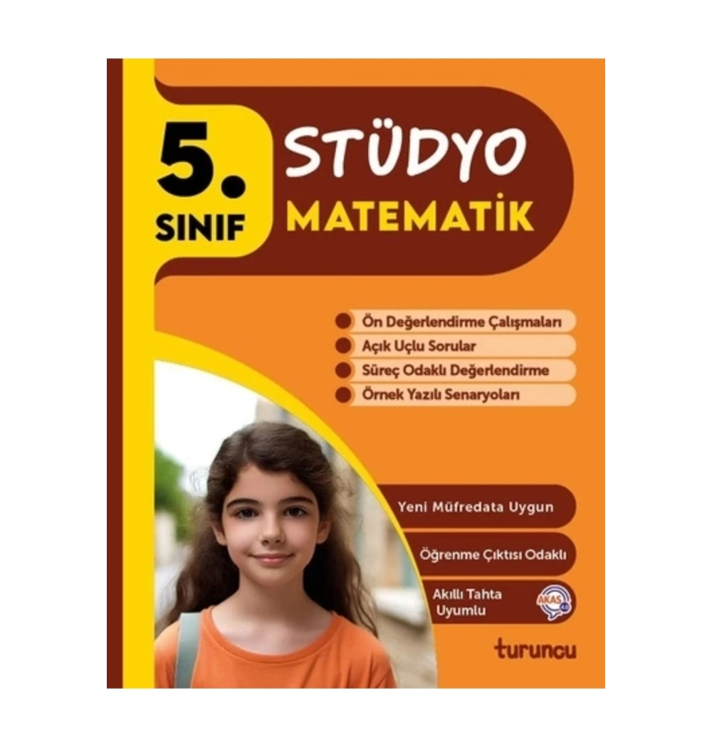 Turuncu 5.Sınıf Stüdyo Matematik