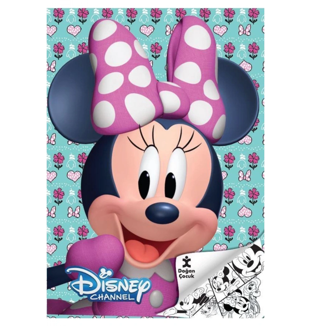 Disney Channel Mınnıe Boyama Kitabı  Doğan Çocuk