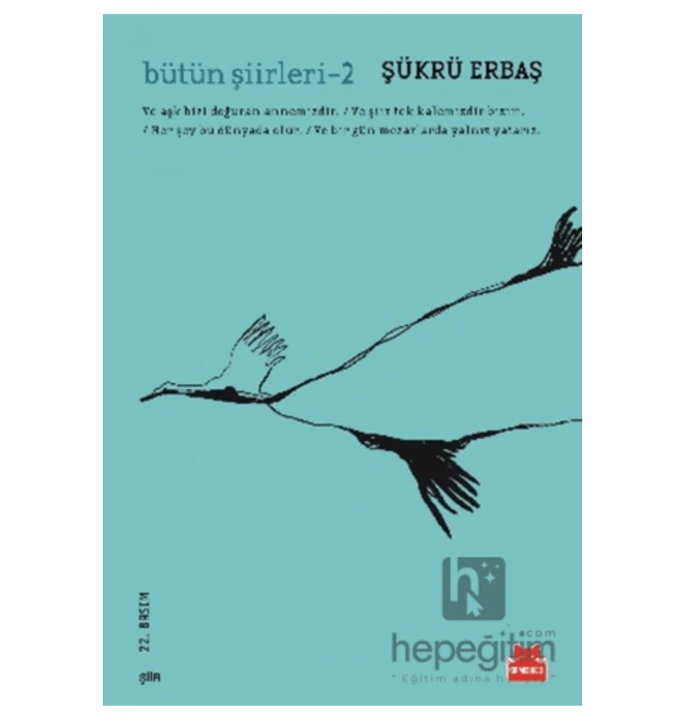 Bütün Şiirleri  2  Şükrü Erbaş  Kırmızı Kedi