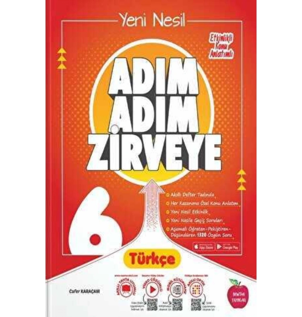Newton 6.Sınıf Türkçe Adım Adım Zirveye Soru Bankası