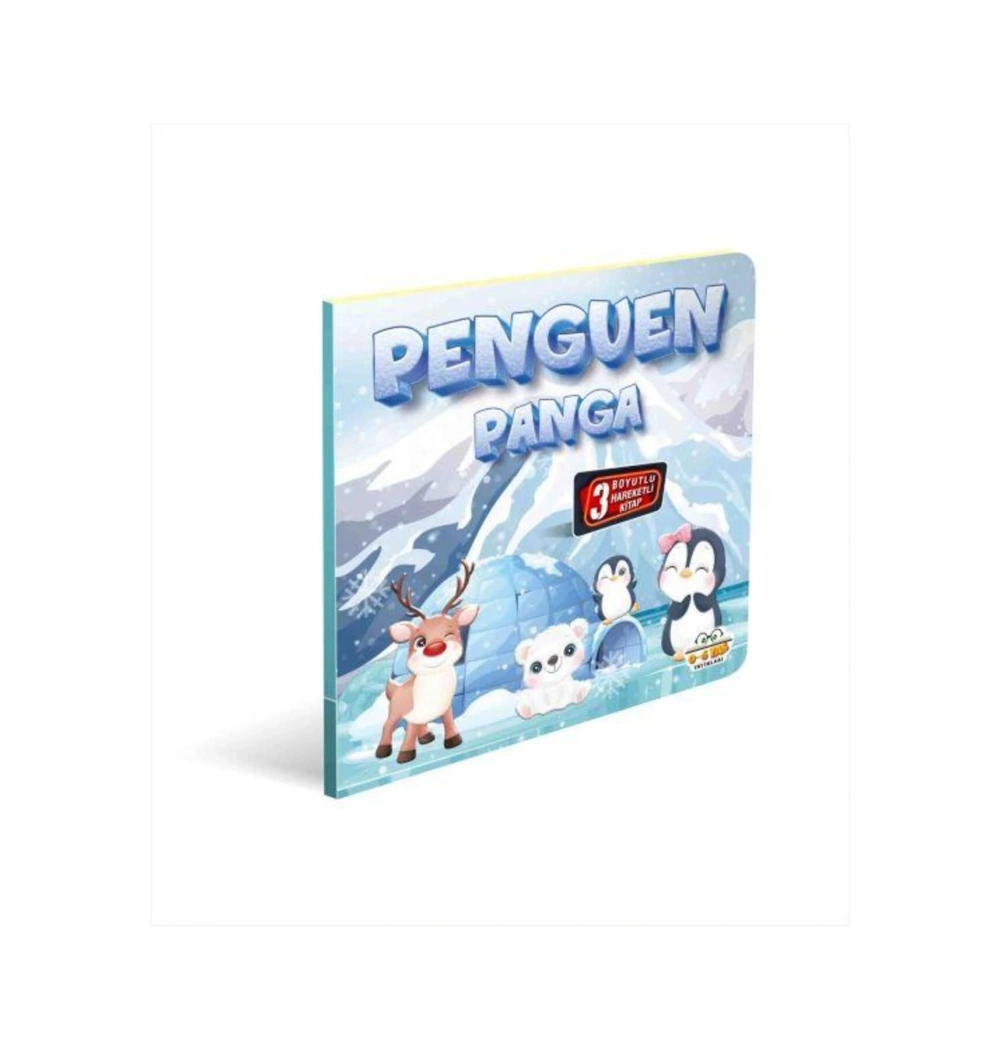 Penguen Panga 3 Boyutlu Hareketli Kitap