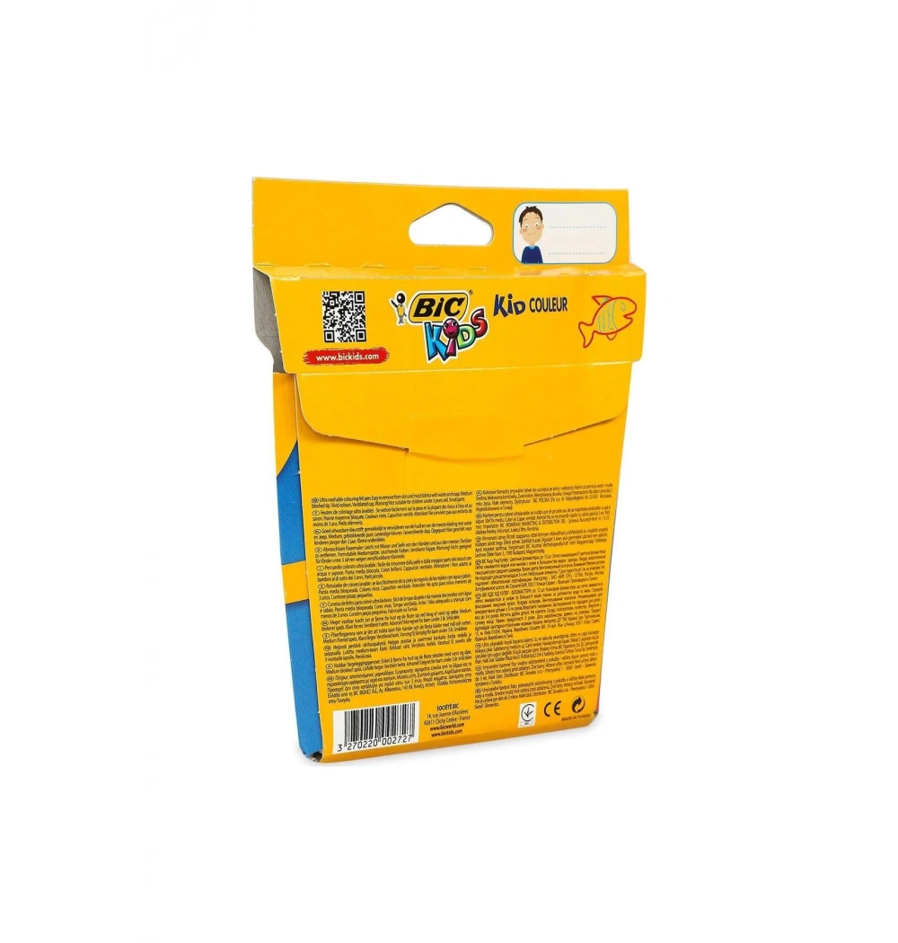 Bic Kids Color Keçeli 12 Renk  Boya Kalemi  Kod:920293