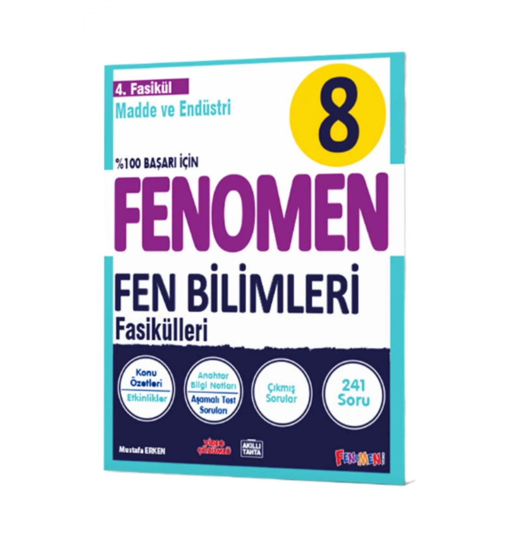 Fenomen 8.Sınıf Fen Bilimleri 4.Fasikül
