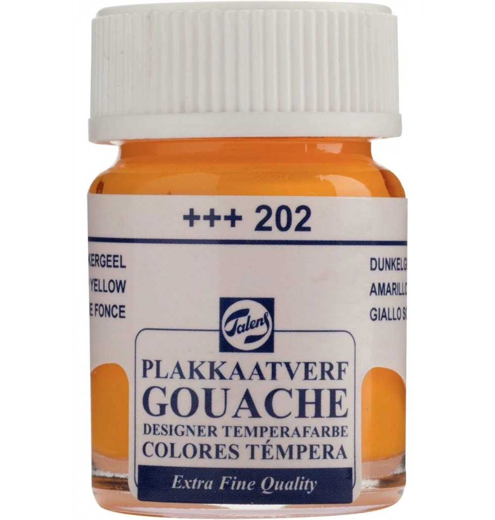Talens 16 Ml Guaj Boya Koyu Sarı (202)