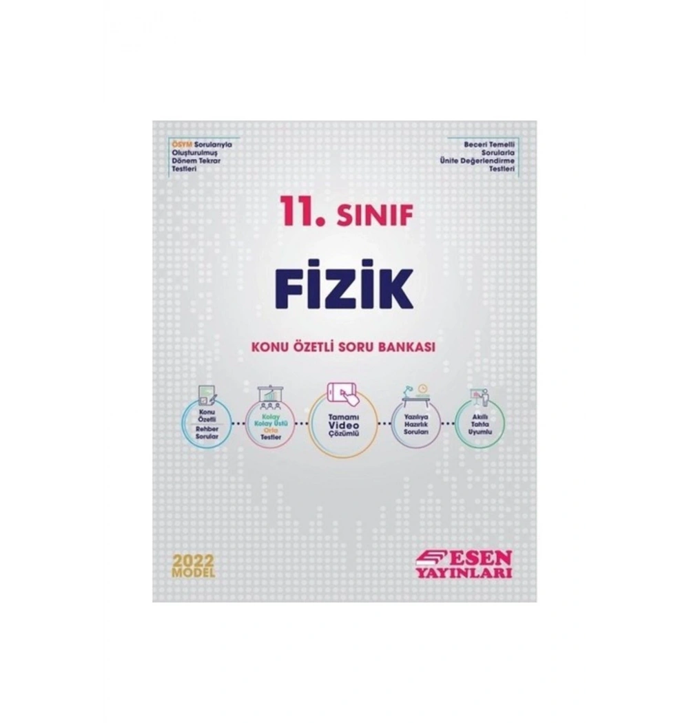 Esen 11.Sınıf Fizik Konu Özetli Soru Bankası