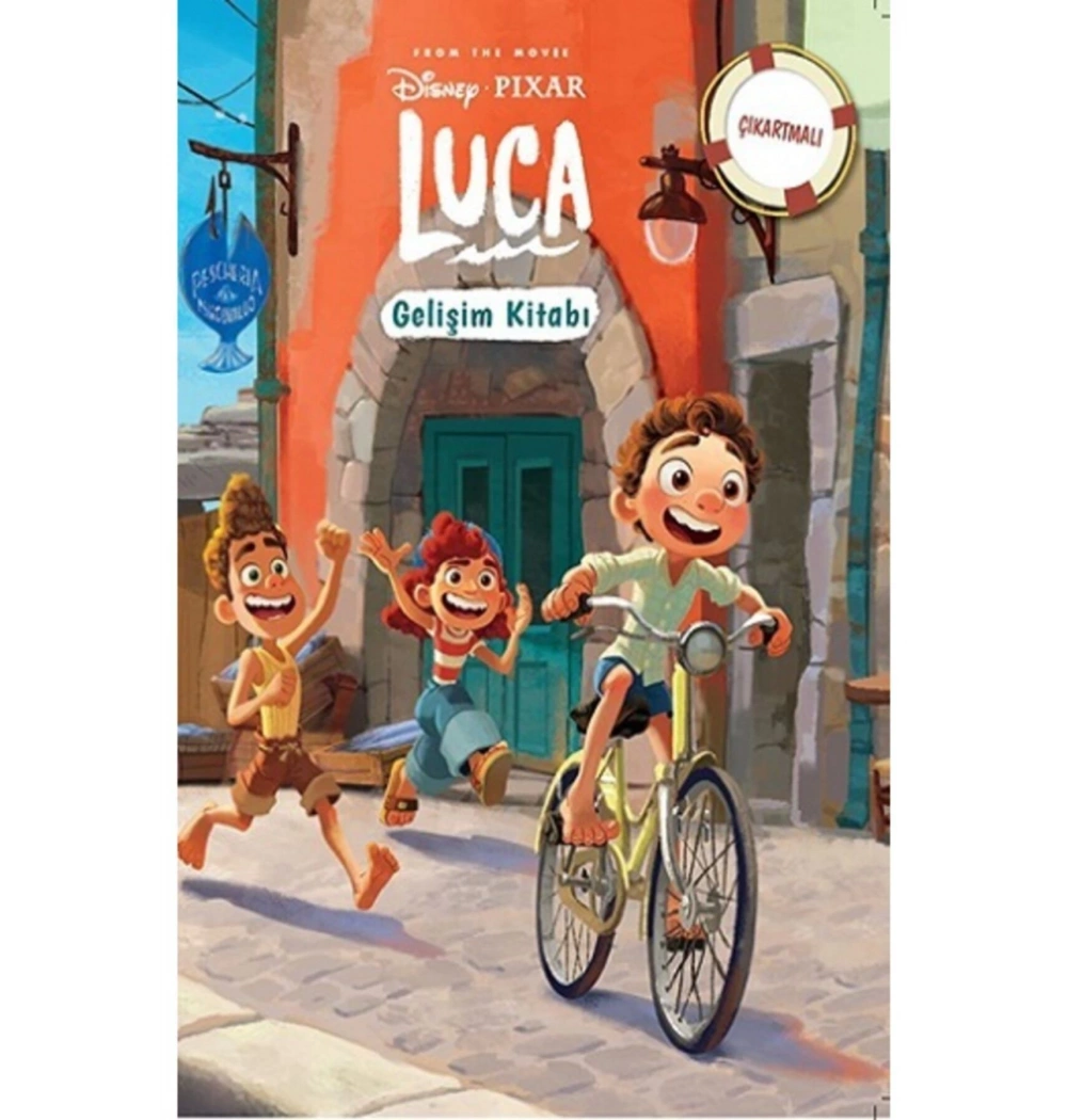 Disney  Pıxar Luca Gelişim Kitabı  Çıkartmalı    Doğan