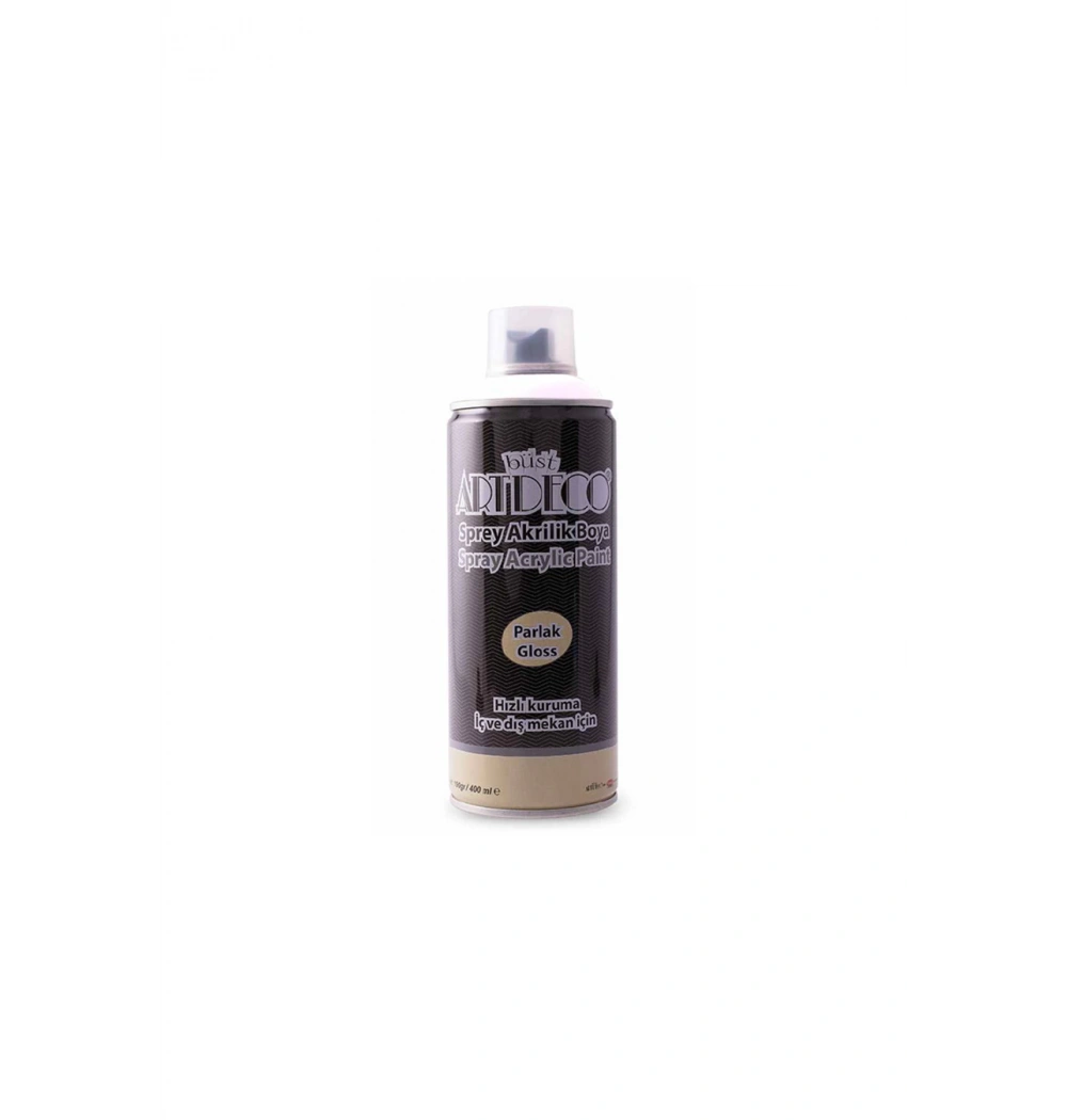 Lisans Artdeco Akrilik Sprey Boya Beyaz 400 Ml Lv-Y-400-060