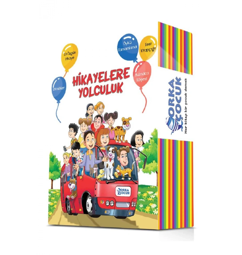 Hikayelere Yolculuk  3.Sınıflara Hikaye Seti 10 Kitap  Orka Çocuk