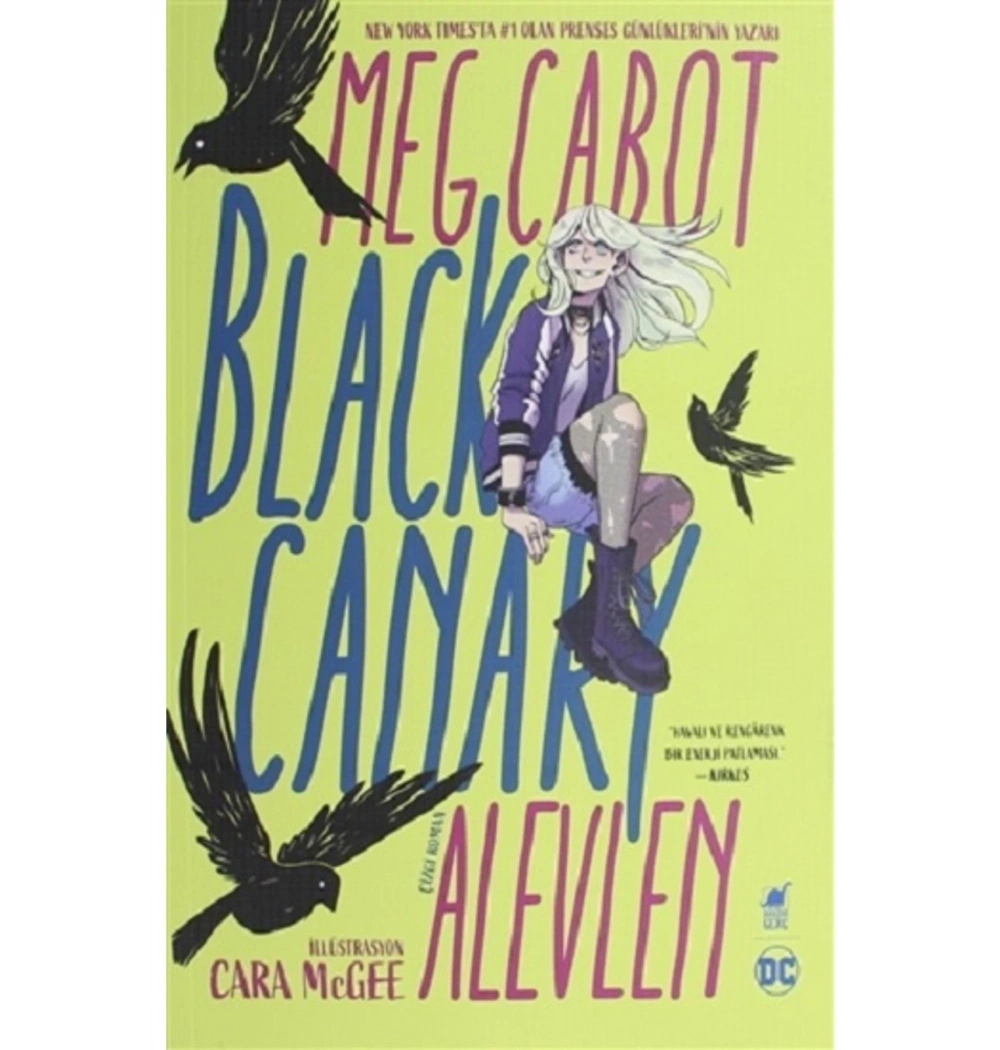Black Canary Alevlen Çizgi Roman Ayrıntı Yayın