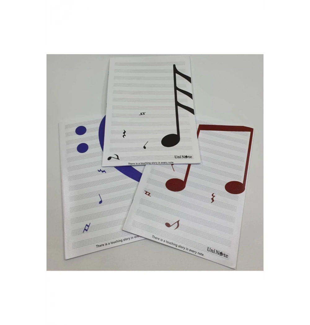 Çınar Pp Kapak Dikişli A4 Müzik Defteri 30 Yp 22005