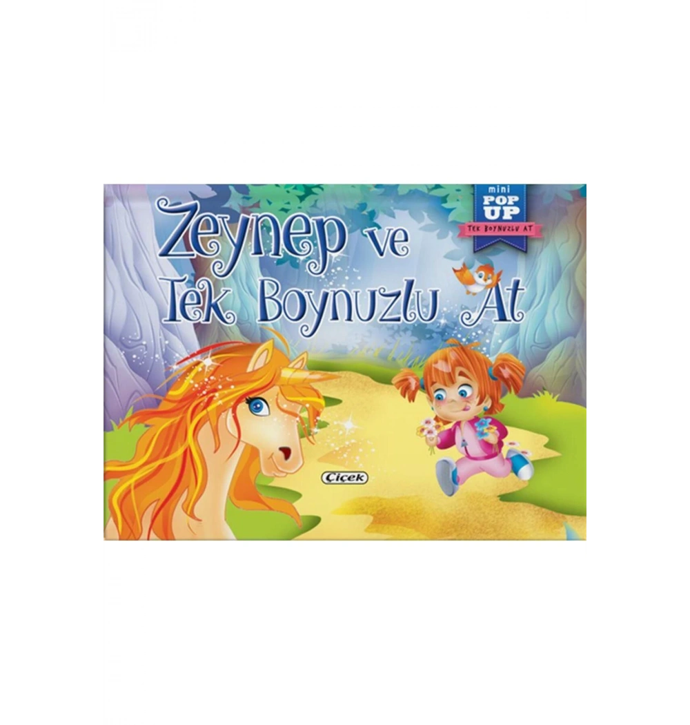 Popup Mini Masallar Zeynep Ve Tekboynuzlu At  Çiçek Yayın