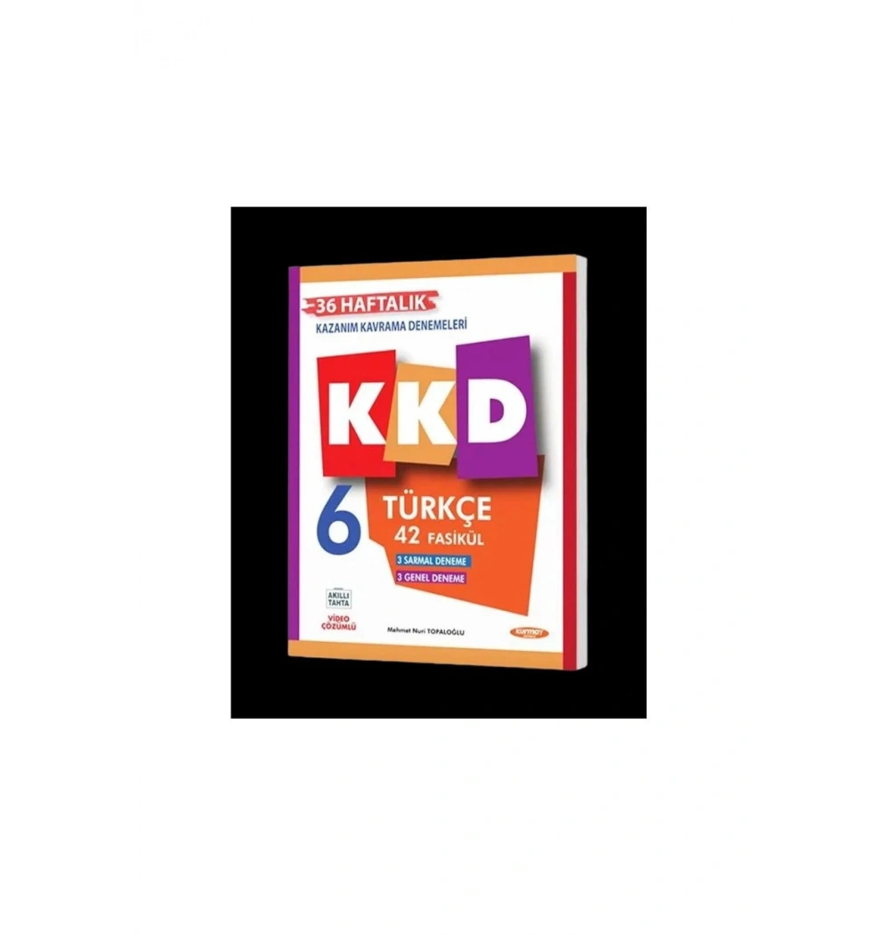 Kurmay 6.Sınıf Türkçe Haftalık Kazanım Kavrama Denemeleri 42 Fasikül